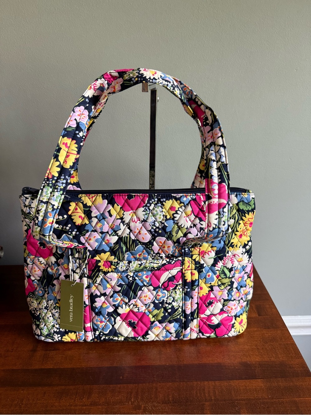VERA BRADLEY Betsy Tote Poppy Fields